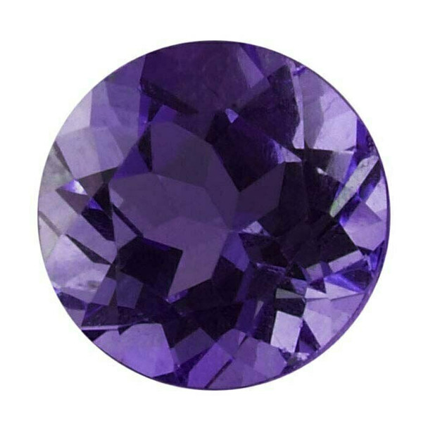 Royal Amethyst 3mm Round Faceted Stone, AAA-Grade Sold By each | 67235