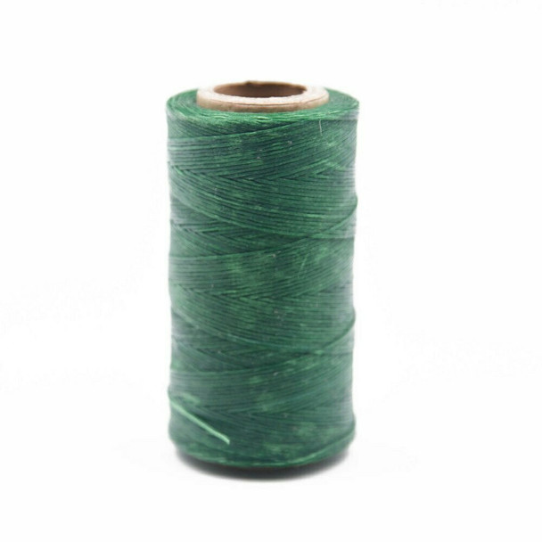 Nylon Cord Coated in Wax 1 mm | Green | Sold by Ft | NW1010