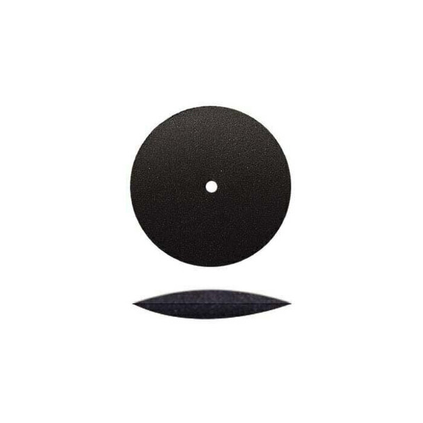 Silicone Knife-Edge Polishing Wheel | Black/Medium | POL-311.20 | Bulk Prcs Avlb
