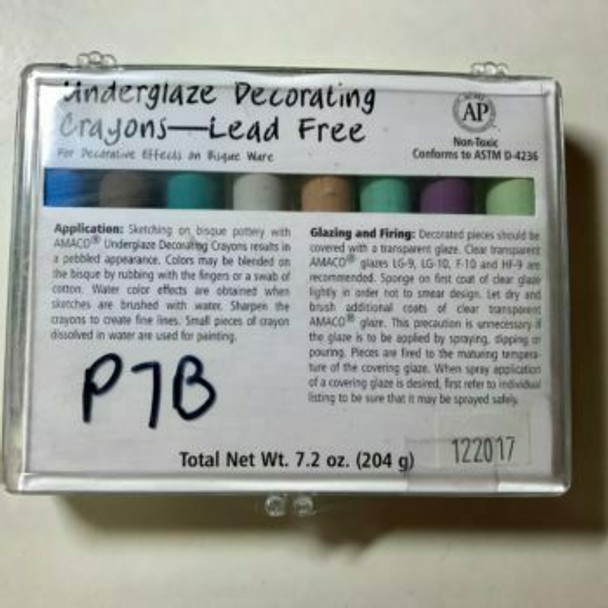 Underglaze Crayons Set P-7B