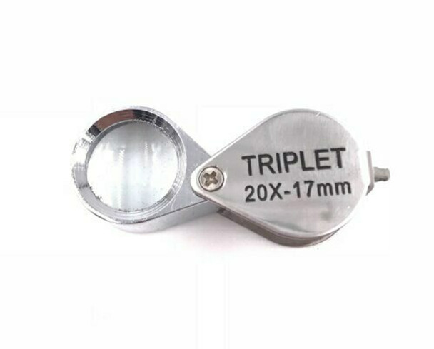 20X Triplet Loupe, Chrome, YST20