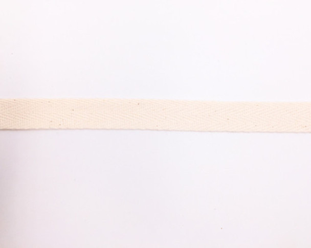 Natural Cotton Twill Tape | Large (1.5cm) |  Sold by Metre | CTTN15
