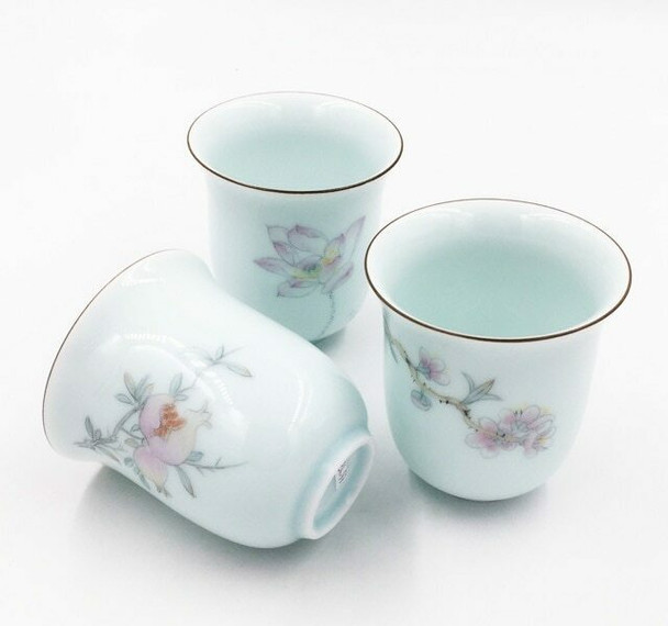 Tall Celadon Teacup | 160ml | TWC16