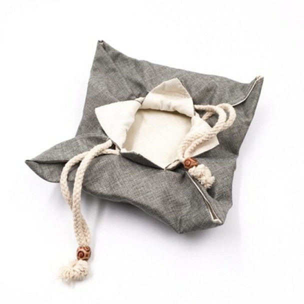 Drawstring Teaware Bag | Large | Sea Foam | TF37D