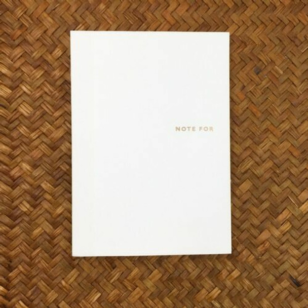 Gold "Note For" Basic Notebook | Small | Grid | 6925952219918