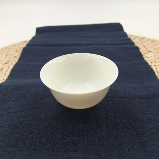 Porcelain Teacup | Small, Curved Lip, Narrow Foot | C10