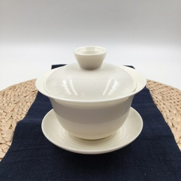 Small Porcelain Gaiwan | Throwing Lines | G03