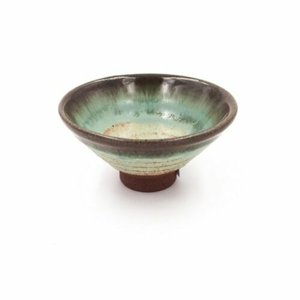 Gloss Turquoise Ridge Teacup | TWC65