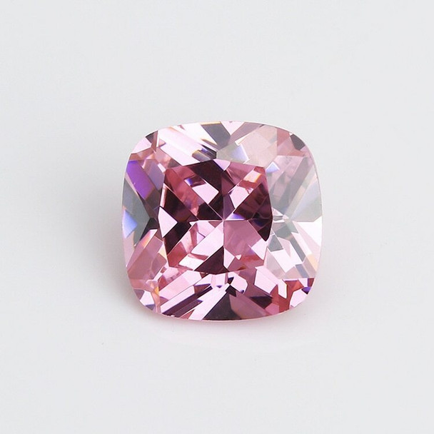 5A Pink CZ | Square Faceted | H1903E