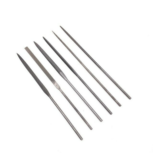 Needle File Set of 6 | Cut #2 | 20cm Length | FIL-912.20