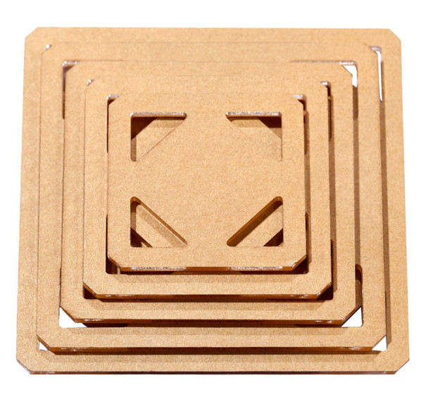 Square Quilting Templates | Set of 5 | H197638
