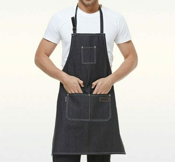 Artist's Jean Apron | Grey | H192401