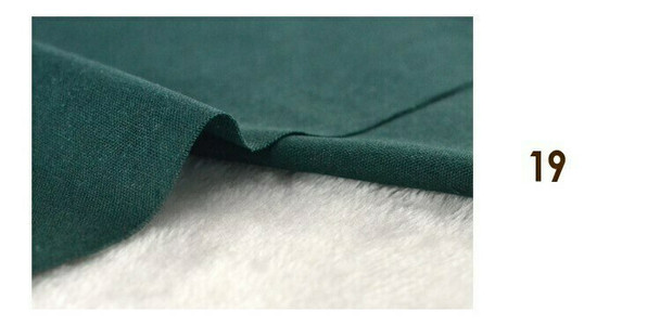 Fabric Linen-Cotton Blend | Evergreen | KY19