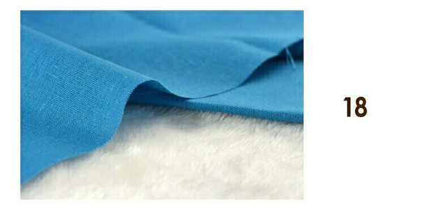 Fabric Linen-Cotton Blend | Cobalt Blue | KY18