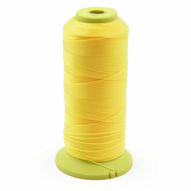 Nylon Cord | #12 (0.9mm) | Sunshine Yellow | Sold by 350m Spool | NL1208