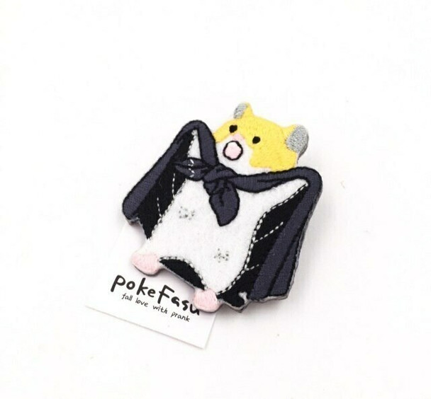 Felt Halloween Hamster Pin | FP03