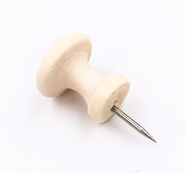 Large Wooden Push Pins | 14mm | Box of 15 | H198214