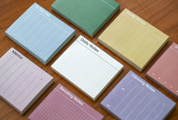 Scheduling Tear-away Notepads | 8 Styles | H20201604-09