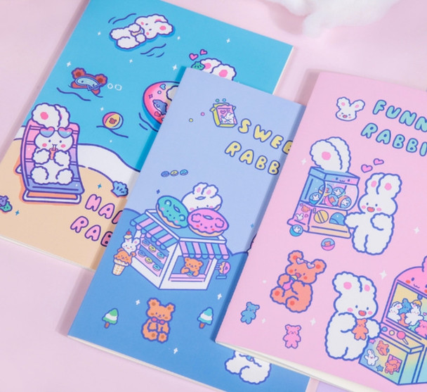 Joytop Mini "Fluffy Rabbit" Notebook | 4 Styles | H2021020