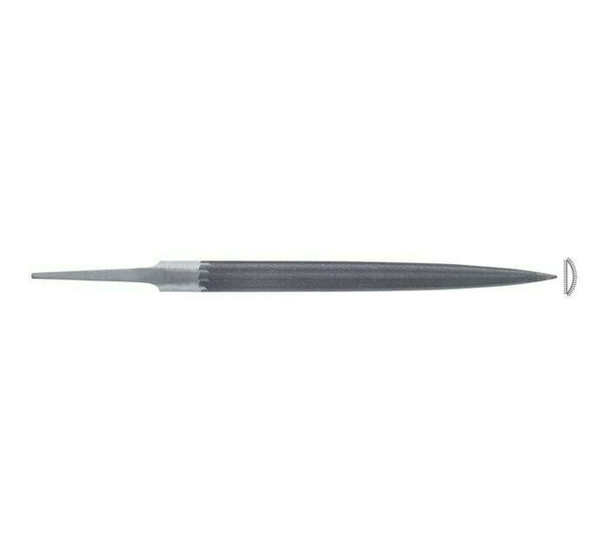 Half-Round Ring File | 6" L | Cut 4 | FIL-125.30 Half-Round Ring File | 6" L | Cut 4 | FIL-125.30