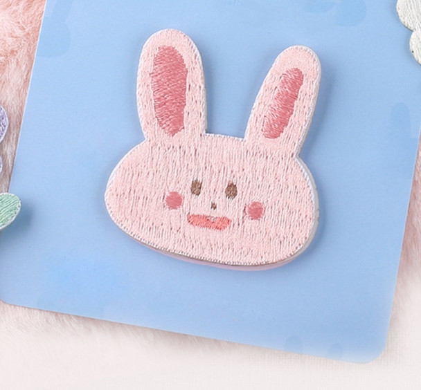 Iron-on Embroidery Patch | Pink Rabbit | H22020