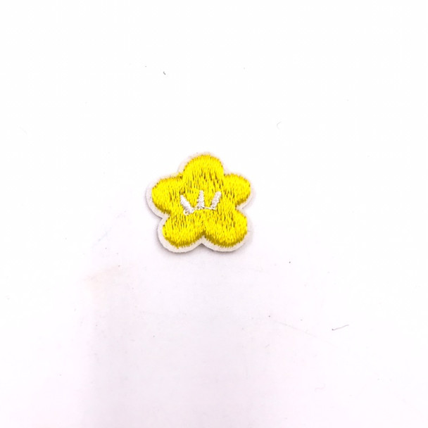 Iron-on Embroidery Patch | Little Yellow Flower | H22038