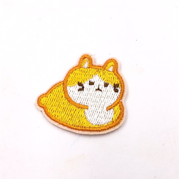 Iron-on Embroidery Patch | Little Orange Cat | H22079