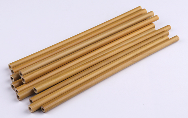 Yellow Natural Bamboo Straw | H200337