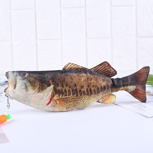 Creative Simulation Raw Fish Stationery Bag | Royal Bass Fish | 201356