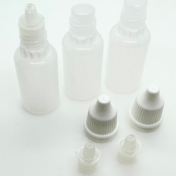 Plastic Dripper Bottle 10ml | Set of 3 | GGD010