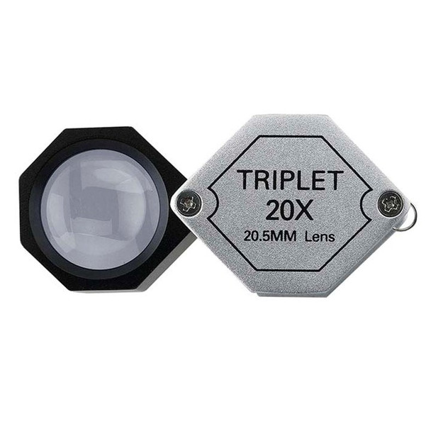 20X Hexagon Triplet Loupe | Sold By Each | 113782