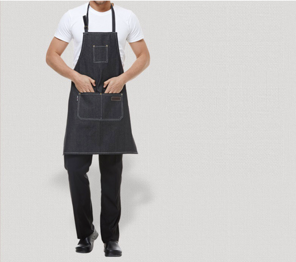 Black Denim Apron | 21477