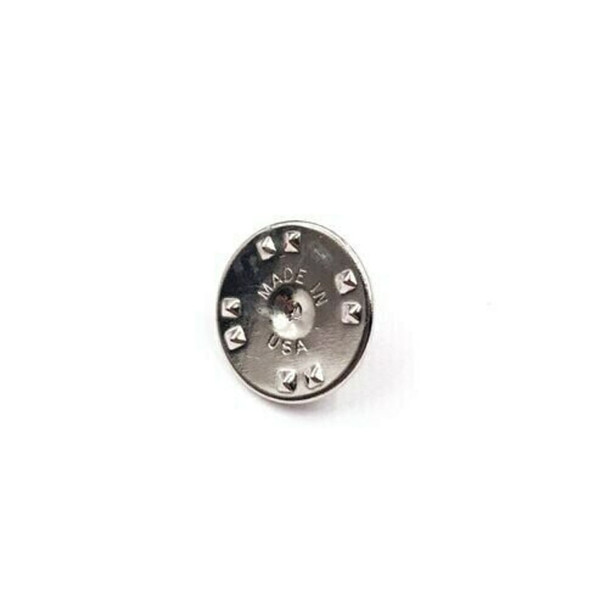 Base Metal Nickel-Plated Tie Tac Clutch | Sold by Each | 661228E