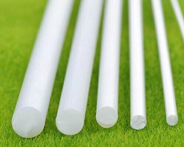 Abs Solid Round Rod | 5mm Dia | 50cm | 24478