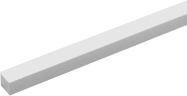 Abs Solid Square Rod | 6x6mm | 50cm | 24483