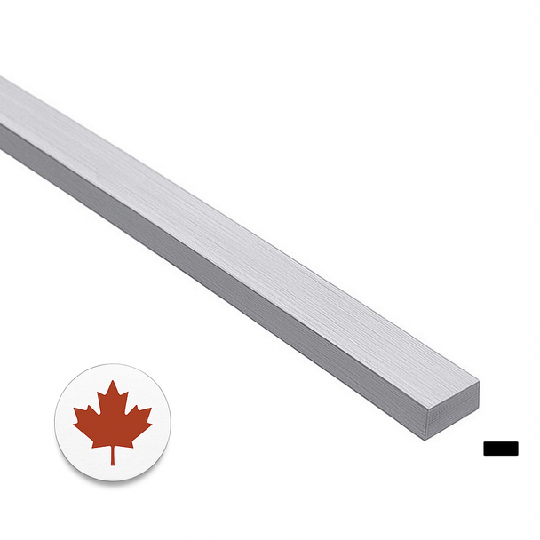 925 Sterling Silver Rectangular Flat Wire| 1.5X6 mm | Half Hard | Sold by CM | SSFW150600 (Max Length: 30cm)