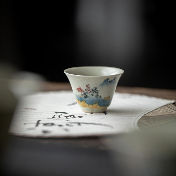 Tasting Cup | Ancient Green | Shanshui Landscape | 50288