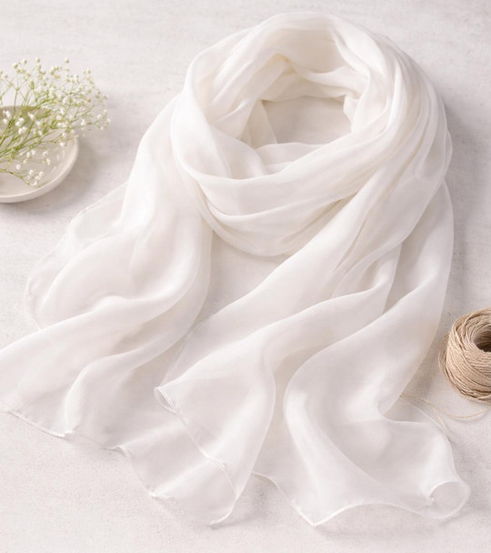 Soft Pure Silk Scarff  195 x 65 cm | SSSF19565