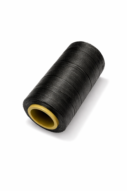 Nylon Cord Coated in Wax 1 mm |Black | Sold by 220m Spool | NWS015