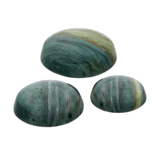 American Mined™ Oregon Gray Jasper | Oval Cabochon | 16x12mm | 87283