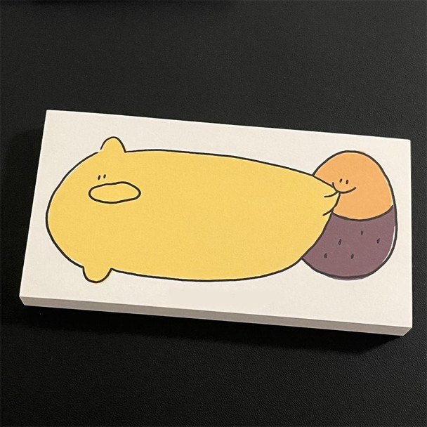 Korean Cute Planner Pad | Non-Adhesive Notes | Simple Daily Memo | Study Reminder | 50390