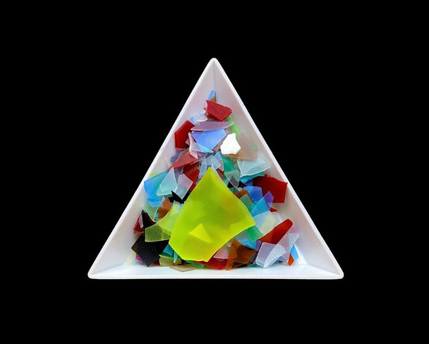 Glass Confetti (90 COE) for Fusing, Enamel & Torch Work | Mix Colour | 90 COE | 10g