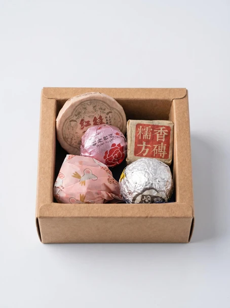 Pu-erh Mini Tea Cake Assortment | 5 Flavours | TGP04B