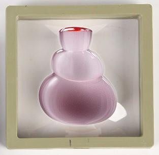 Acrylic Vase Magnet | Dark Pink Gourd Vase | 260507