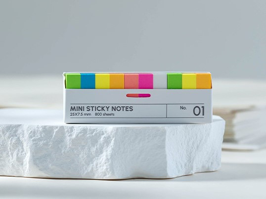 Kingjet Mini Writable Index Tabs - Neon Kj-01B044  | 6978982660007