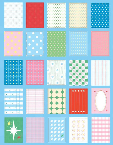 Patterned Sticker Notes | Apple Harvest | 6978725267982