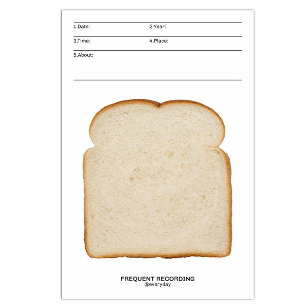 Papermore Sticky Notes | Sliced Bread | 6942235402195