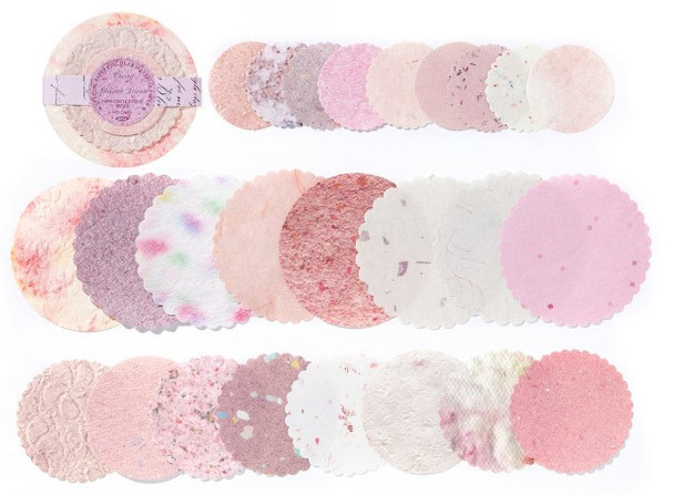 Paper Disc Series Textured Material Papers | Cherry Blossom Dream | 6937046272365