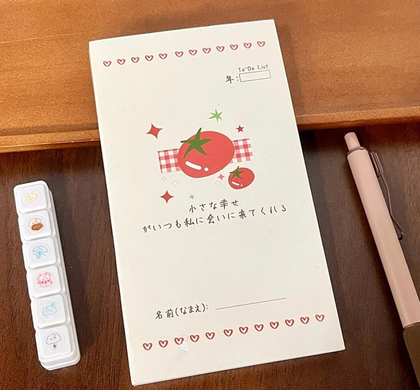 Japanese Tomato Memo Journal Booklet | H2604303