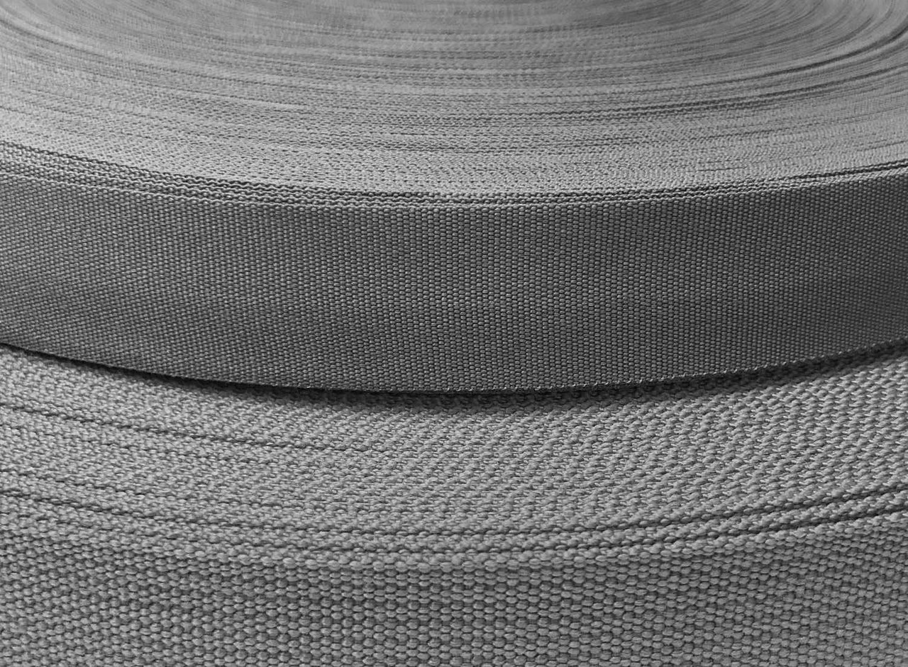 grey nylon webbing